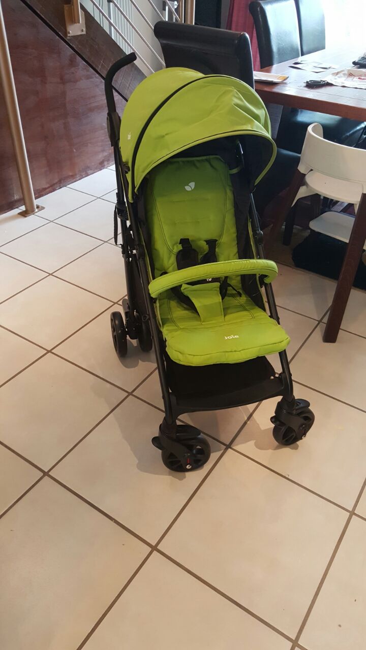 joie green stroller